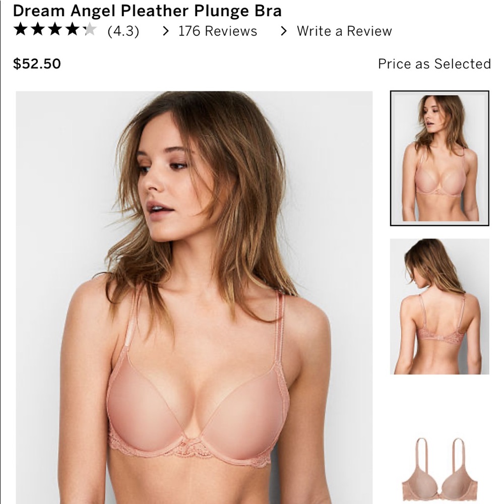 Dream Angels Lace Push up Bra 32B